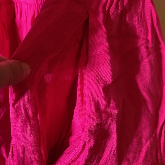 Pink Puff Sleeve Mini Dress - Picture 7 of 7